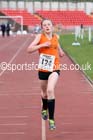 Girls under-13s 1500 metres, North Eastern Champs, Gateshead Stadium. Photo: David T. Hewitson/Sports for All Pics